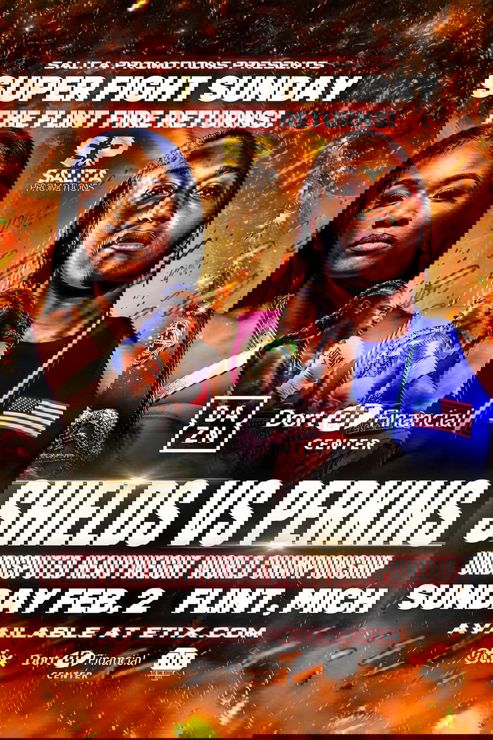 Claressa Shields vs. Danielle Perkins