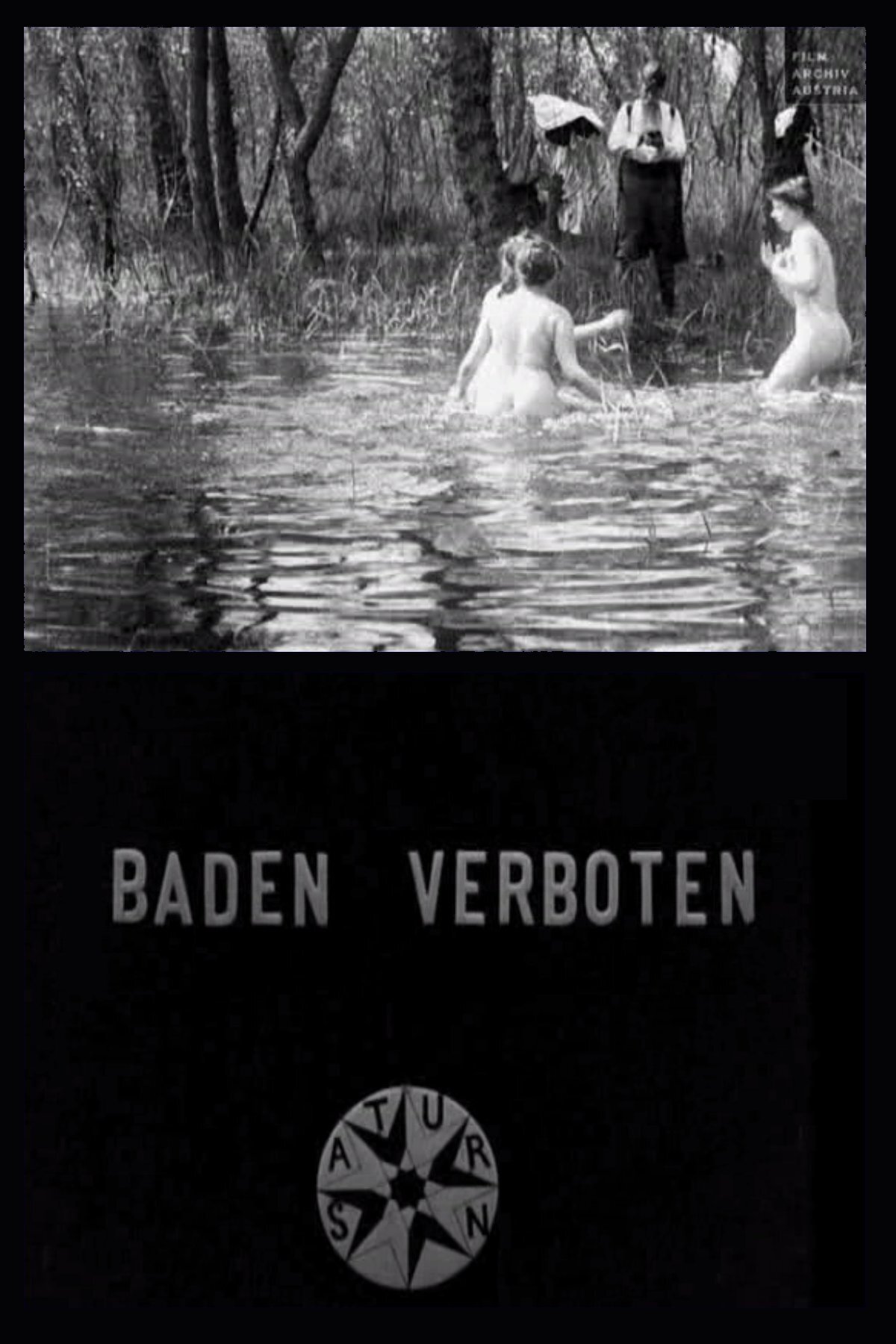 Poster de Baden verboten