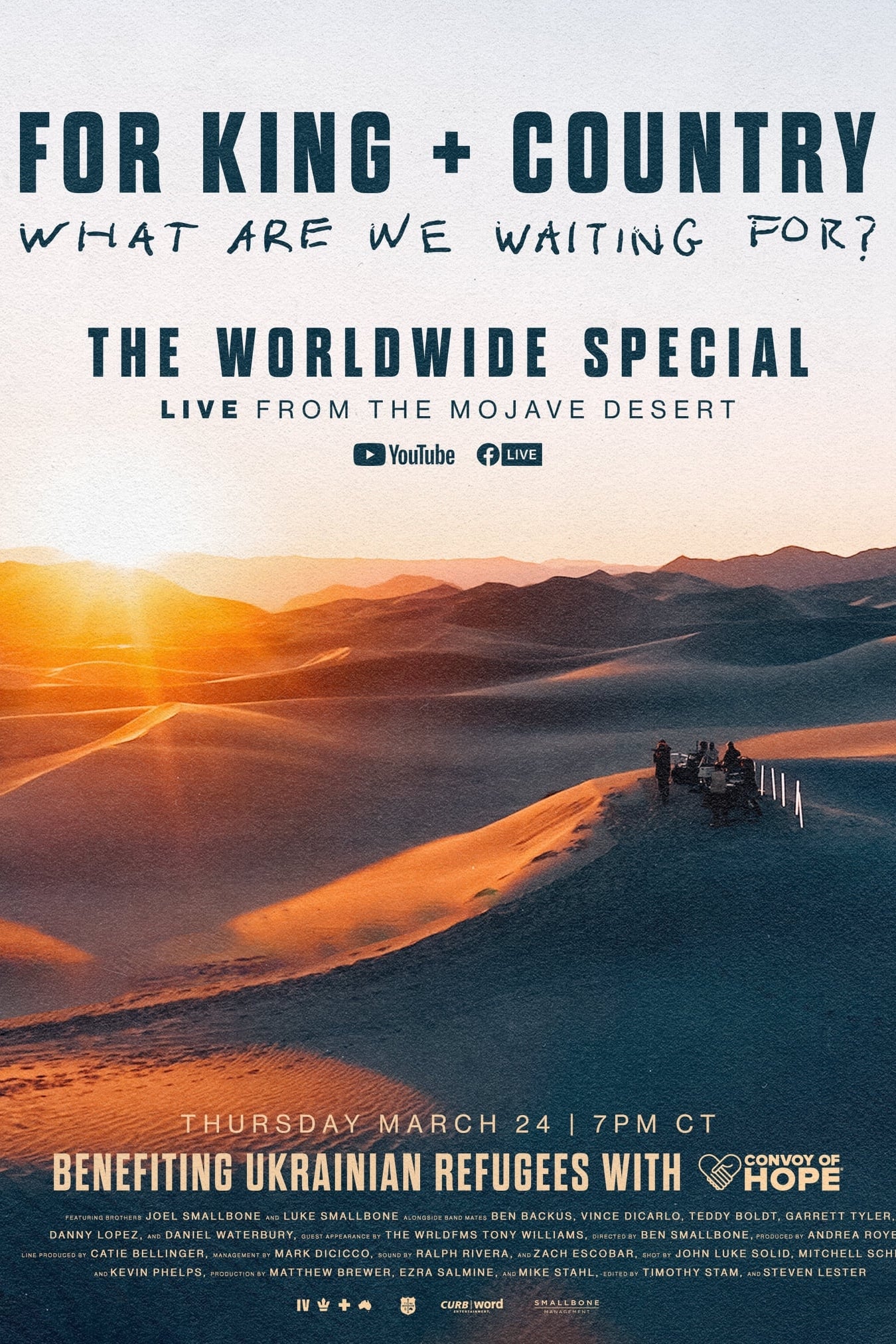 Poster de For King & Country - What Are We Waiting For? - The Worldwide Special