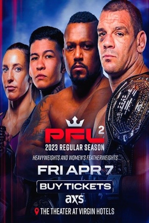 Poster de PFL 2023 #2: Regular Season - Pacheco vs. Budd