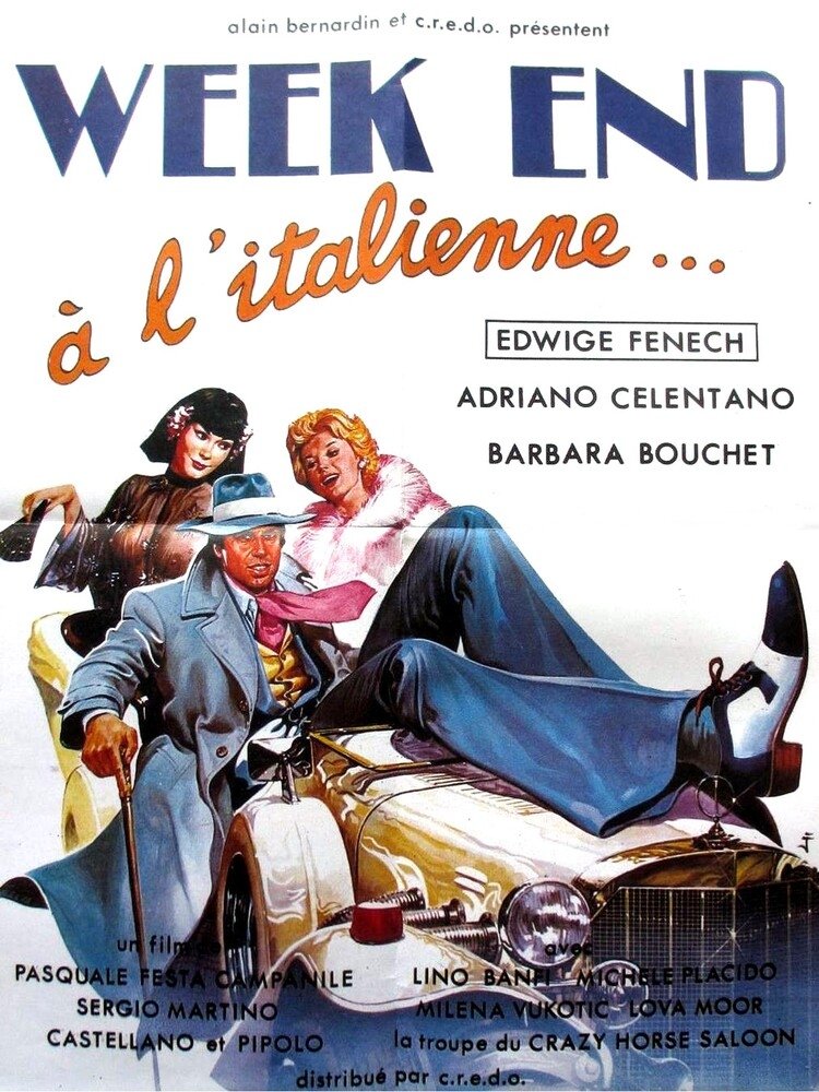 Affiche du film Week-end à l'italienne