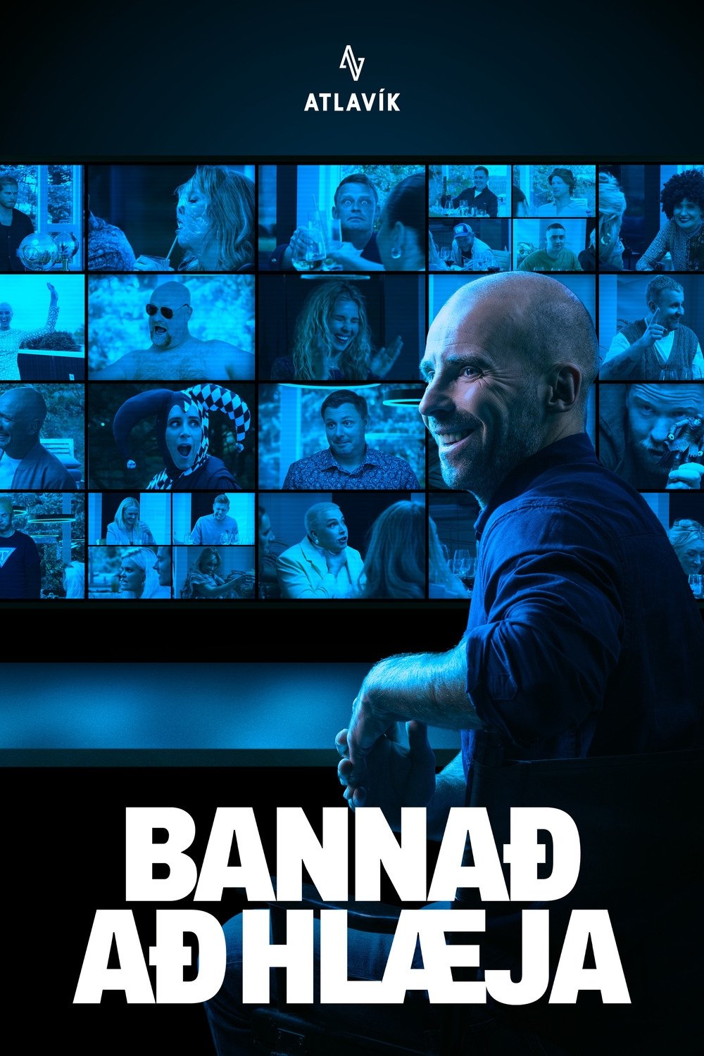 Poster de Bannað að hlæja
