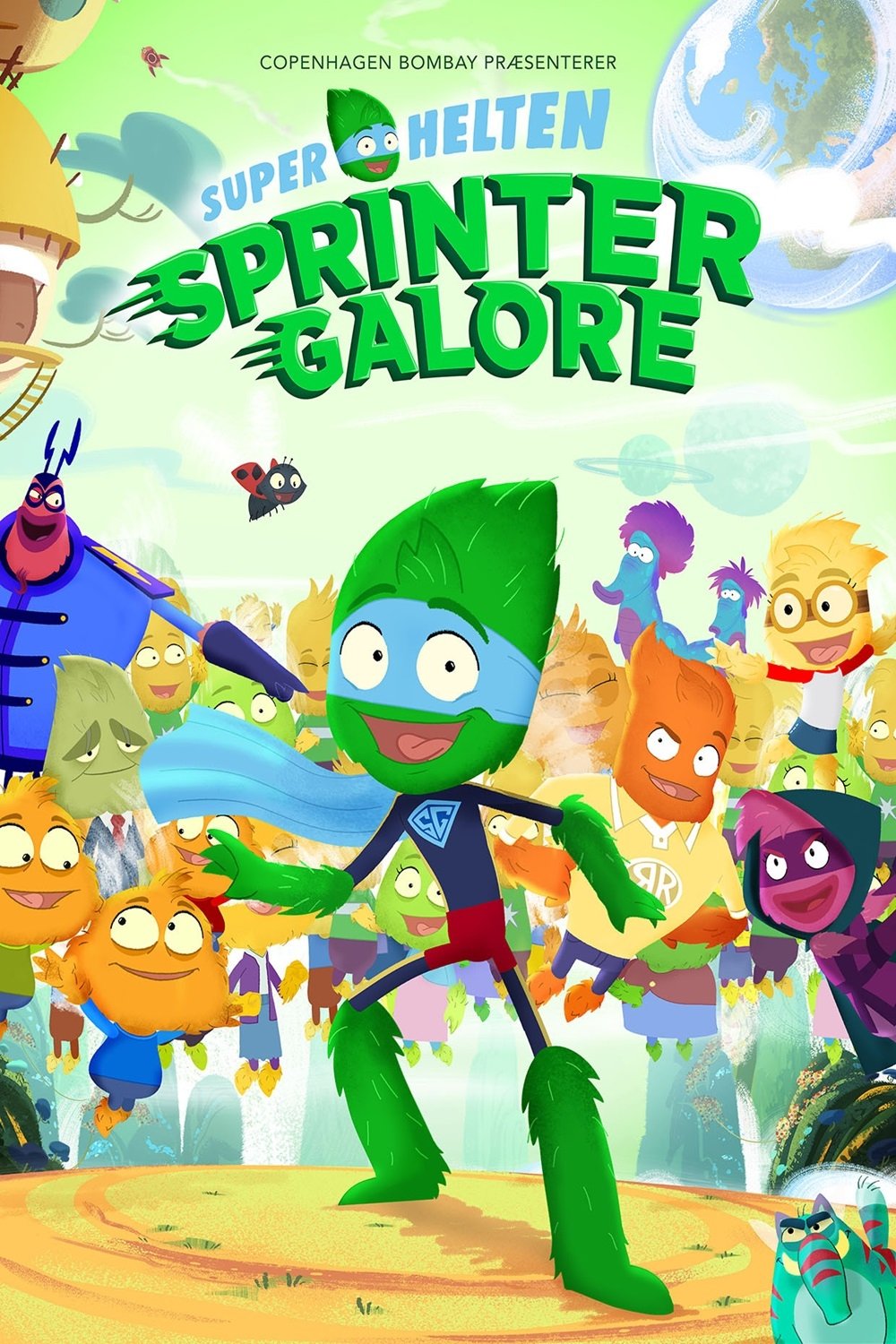 Poster de Superhelten Sprinter Galore