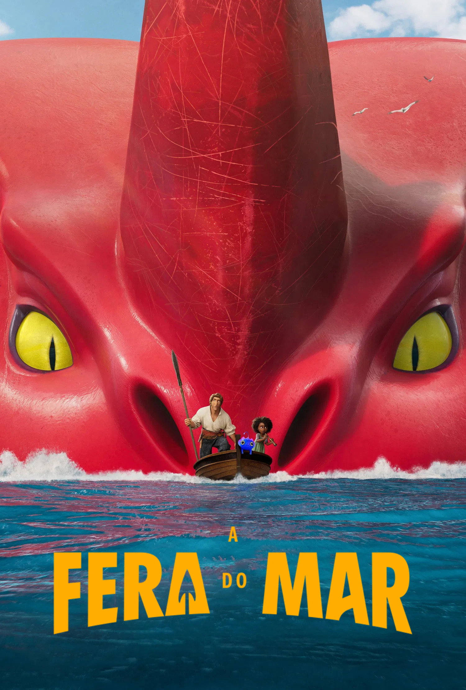 Poster de A Fera do Mar