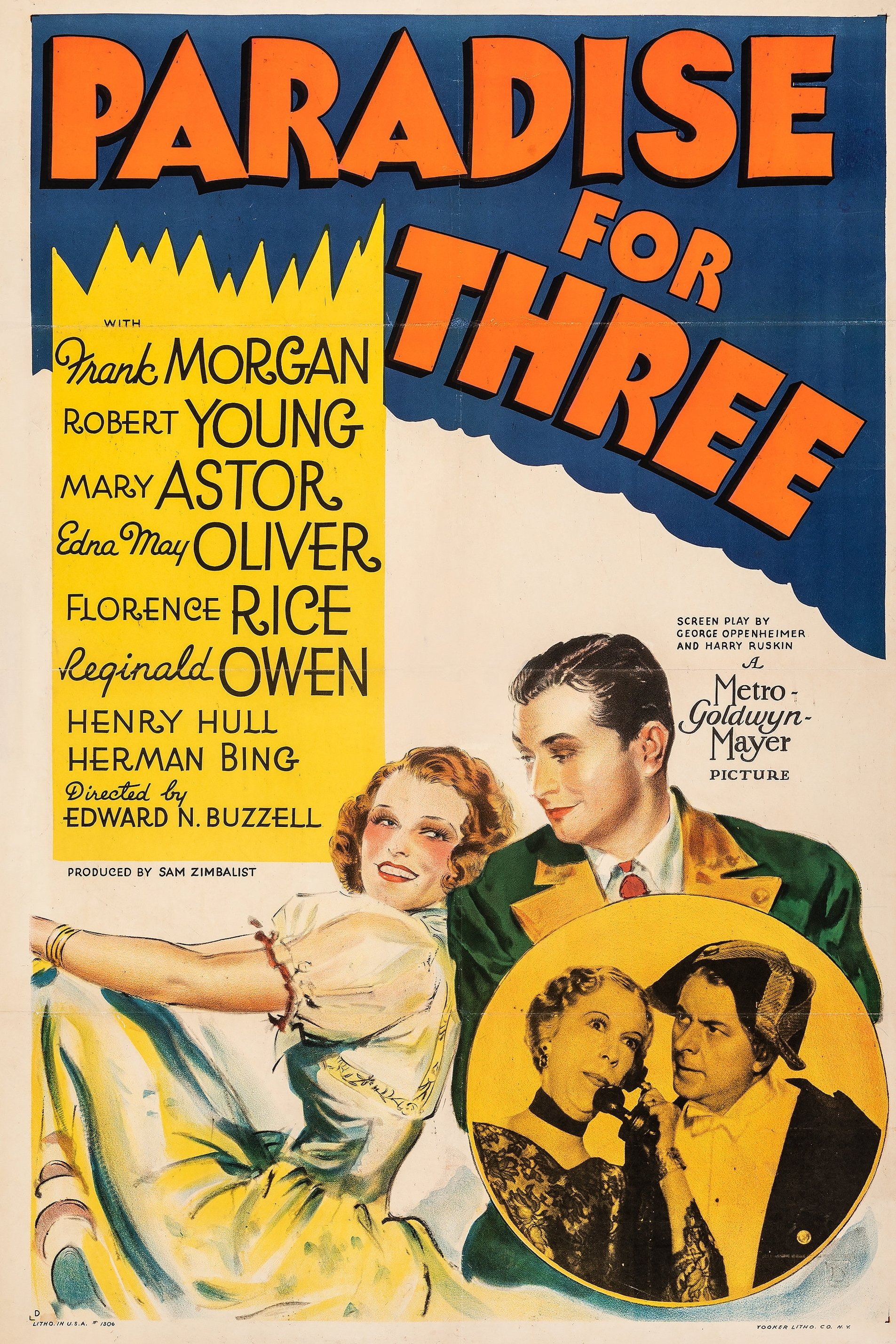 Poster de Paradise for Three