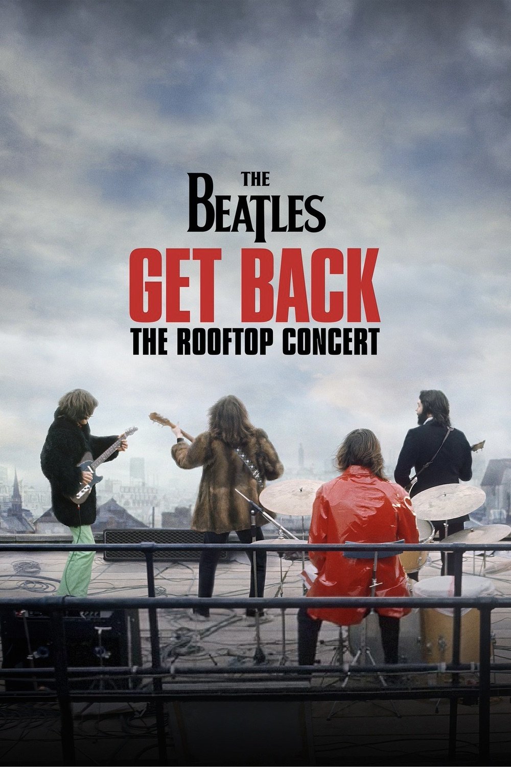 The Beatles: Get Back - The Rooftop Concert poster