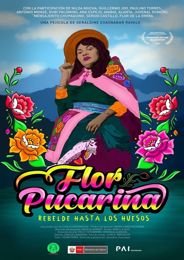 Poster de Flor Pucarina, rebelde hasta los huesos