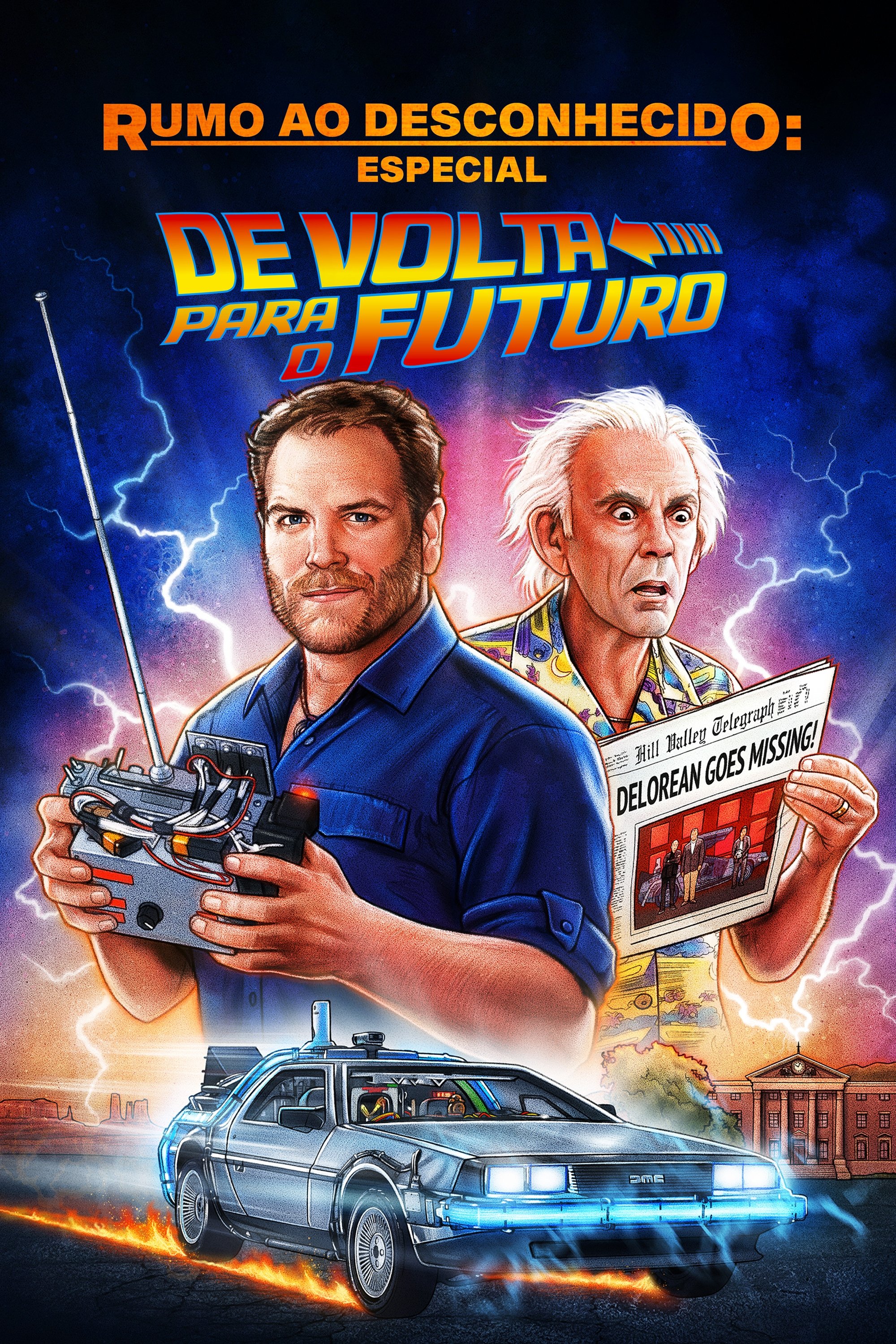 Poster de Rumo ao Desconhecido: Especial De Volta para o Futuro