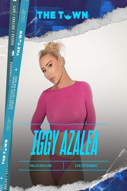 Poster de Iggy Azalea - The Town 2023