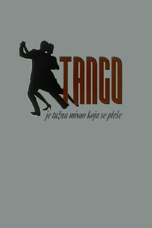 Poster de Tango je tužna misao koja se pleše