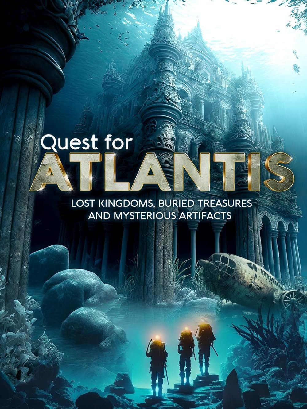 Poster de Quest for Atlantis: Lost Kingdoms, Buried Treasures and Mysterious Artifacts