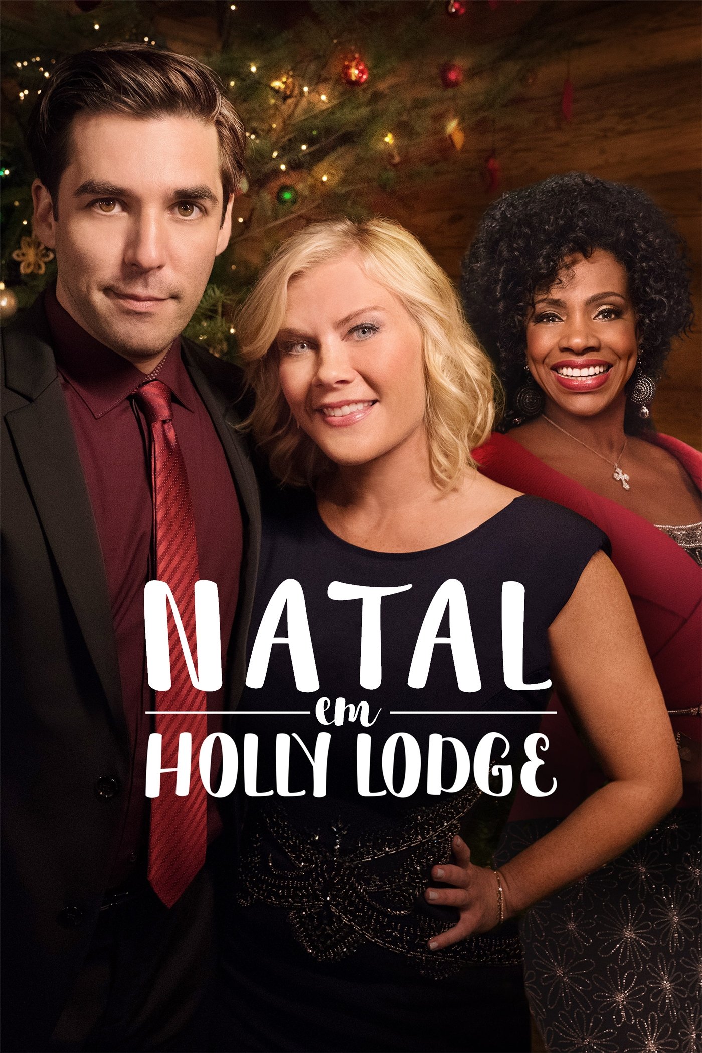 Poster de Natal em Holly Lodge