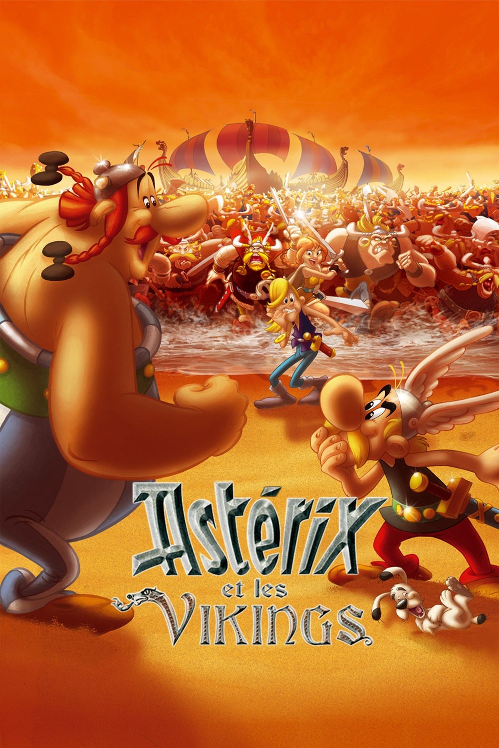 Affiche du film Astérix et les Vikings