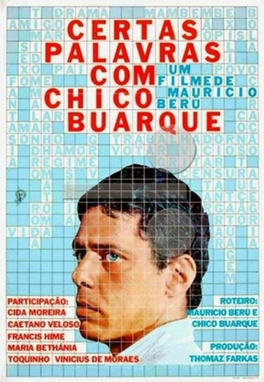 Poster de Certas Palavras com Chico Buarque