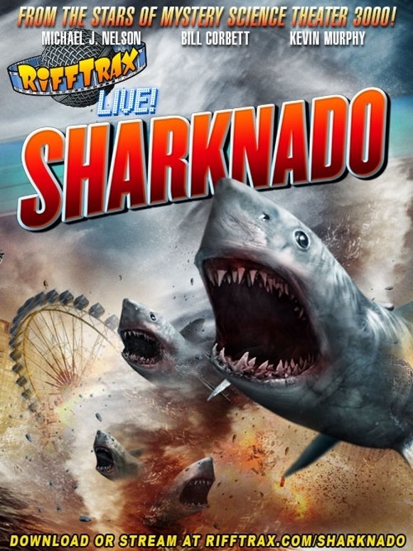 Poster de RiffTrax Live: Sharknado