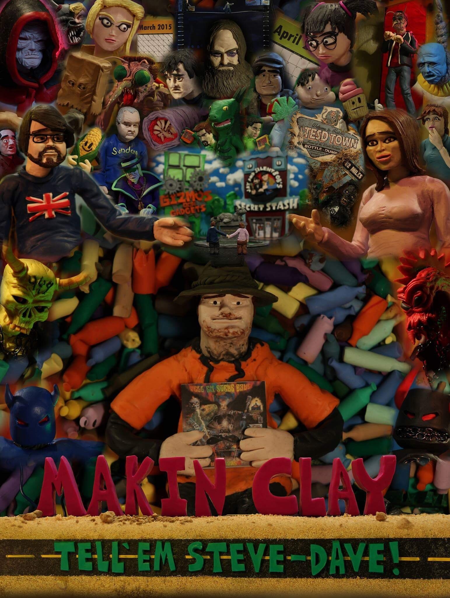 Poster de Tell 'em Steve-Dave: Makin' Clay