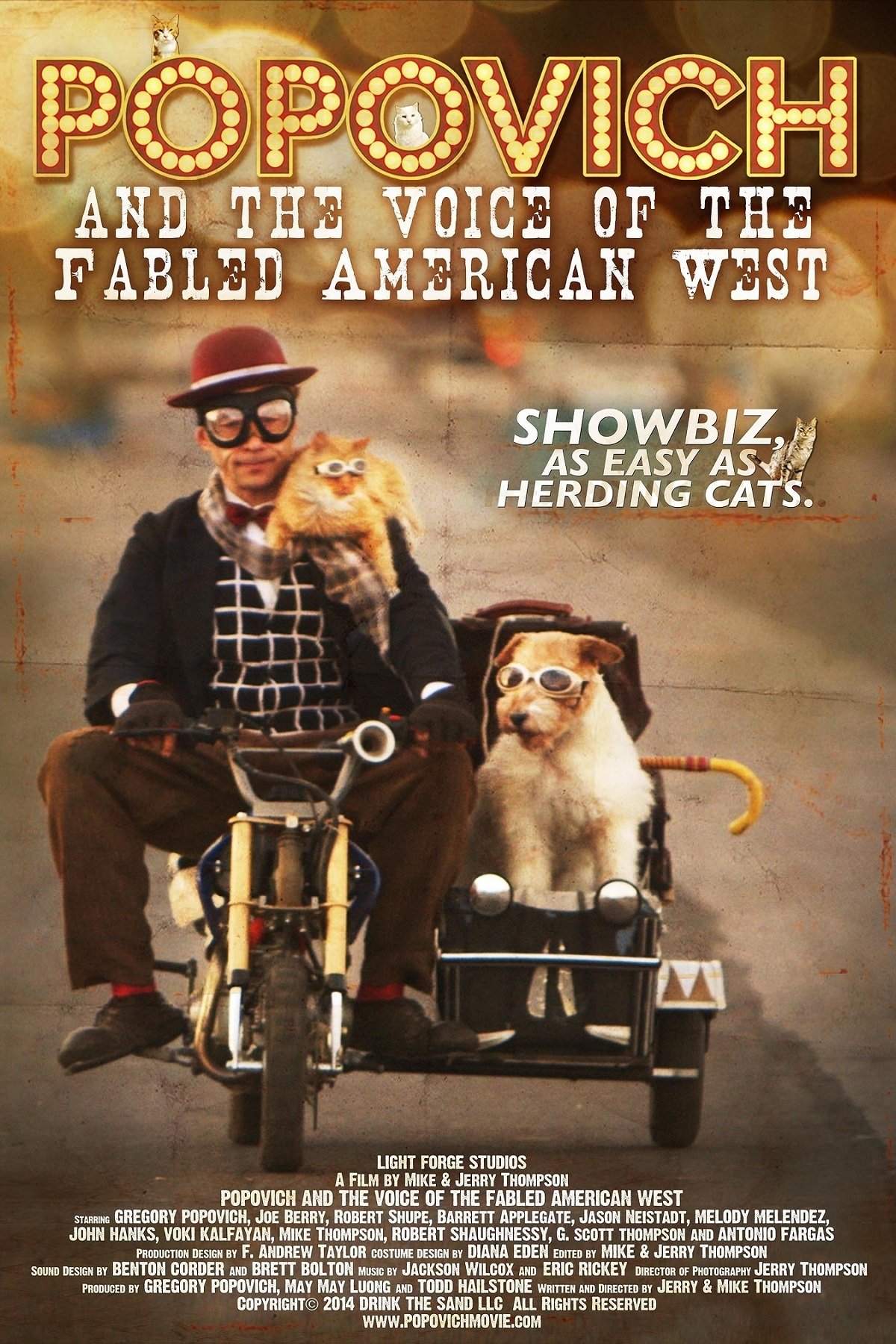 Poster de Popovich and the Voice of the Fabled American West