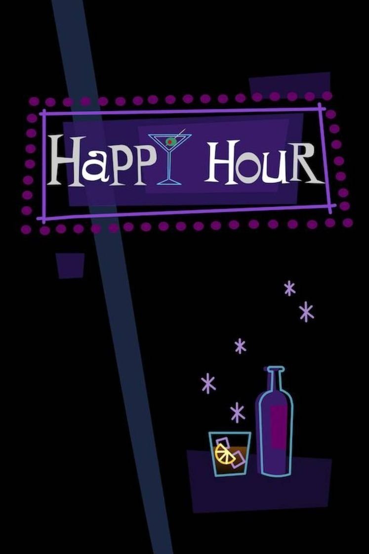 Poster de Happy Hour - Comida Da Moda