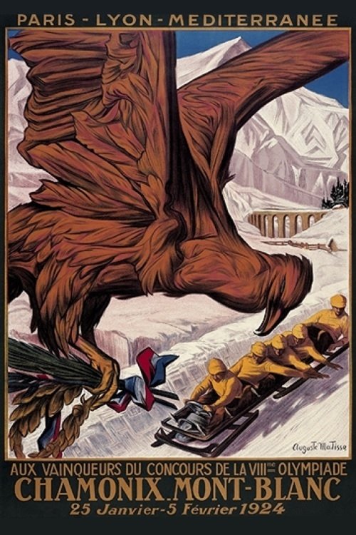 Poster de Les Jeux Olympiques De Chamonix 1924