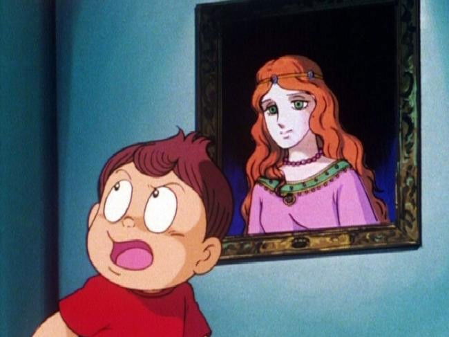 The Beautiful Girl's Secret Hidden in the Portrait