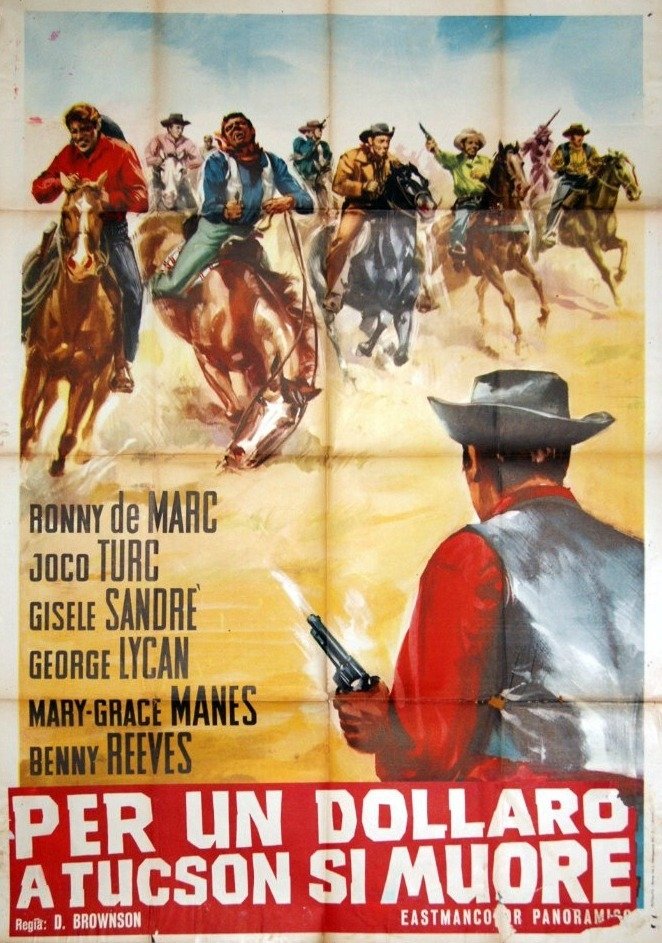 Poster de Per un dollaro a Tucson si muore