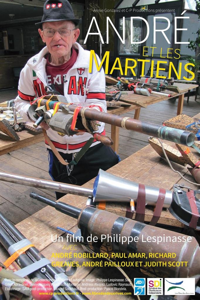 Poster de André et les martiens