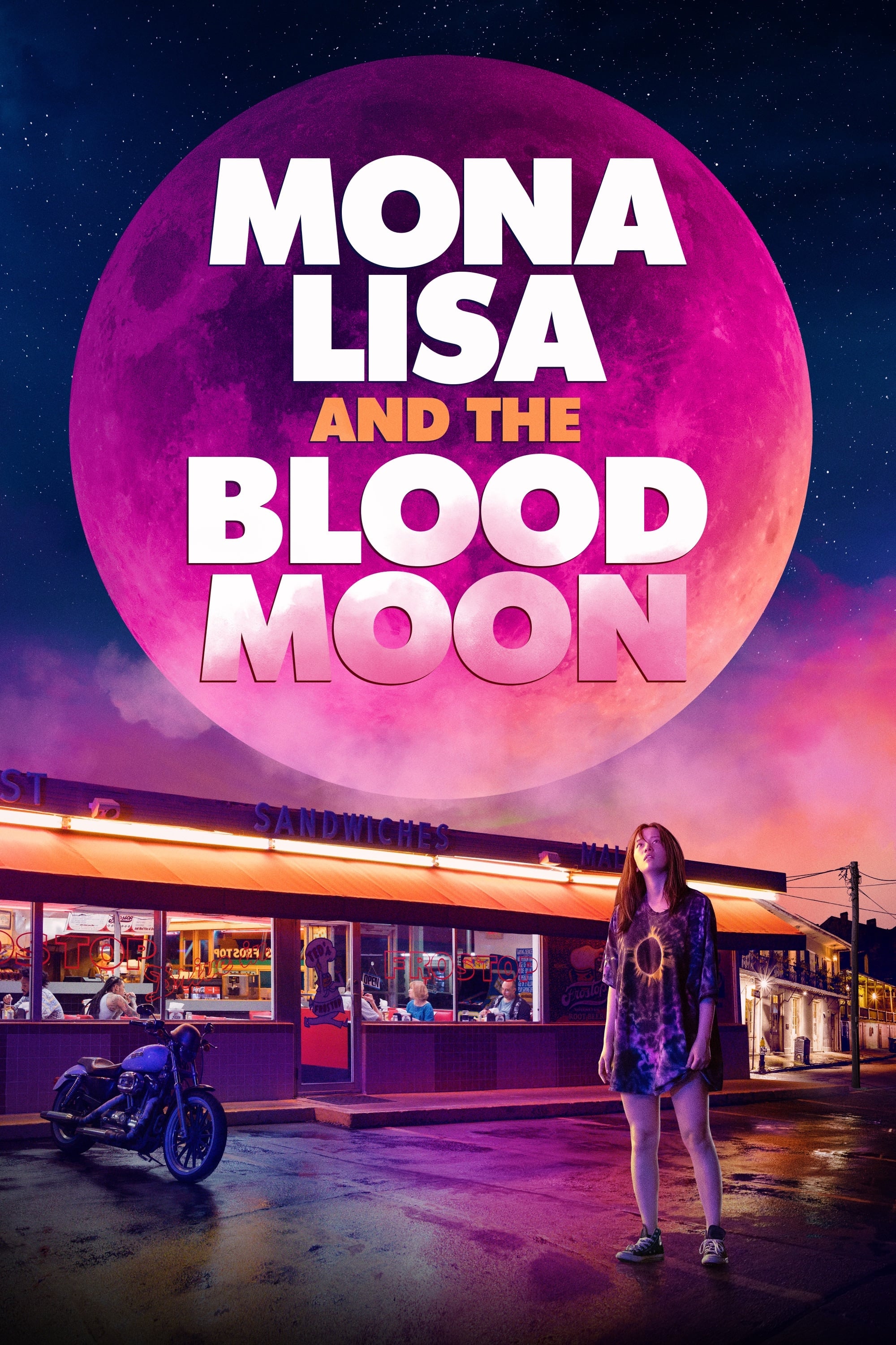 Mona Lisa and the Blood Moon poster