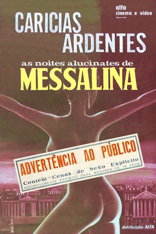 Poster de Caricias Ardentes - Noites Alucinantes de Messalina