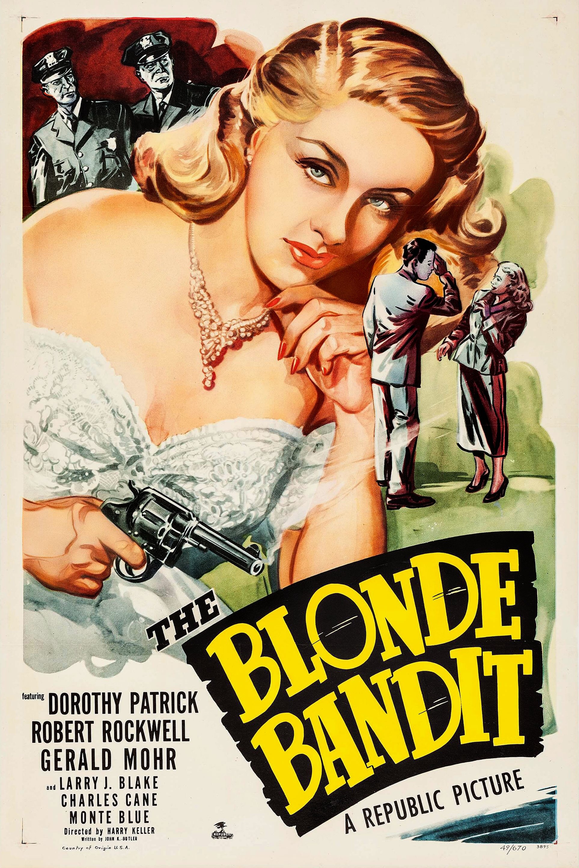 Poster de The Blonde Bandit
