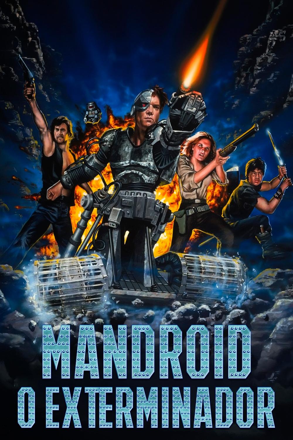 Poster de Mandroid, O Exterminador