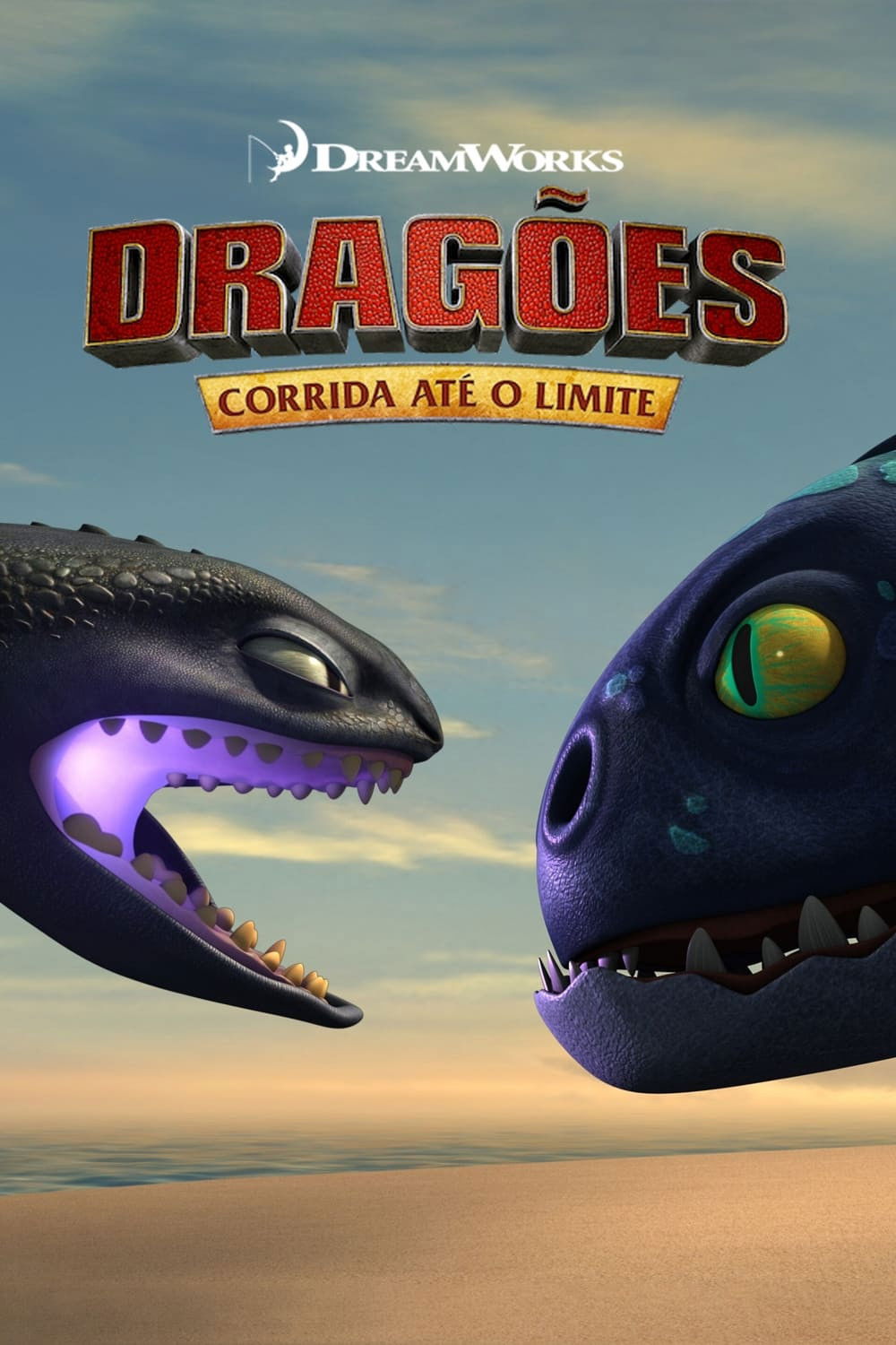 Poster de Dragões: Corrida até o Limite