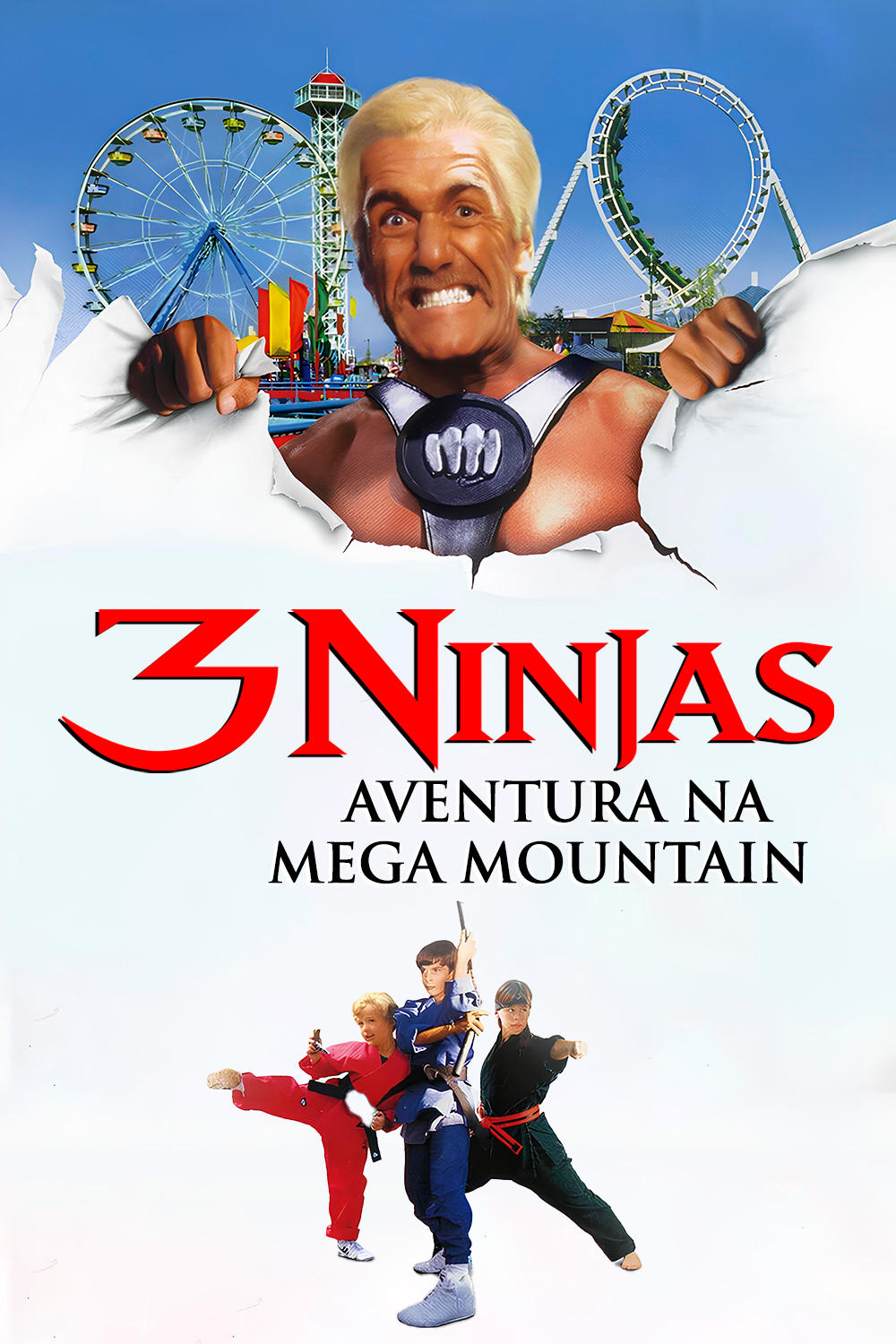 Poster de 3 Ninjas: Aventura na Mega Mountain