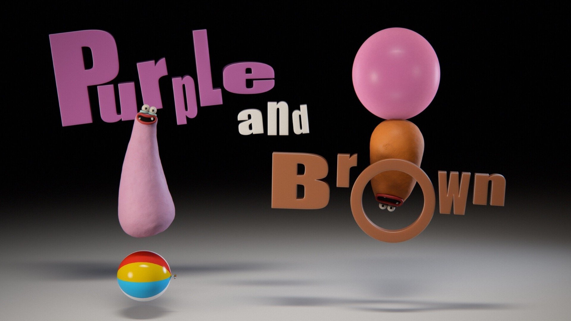 Purple and Brown