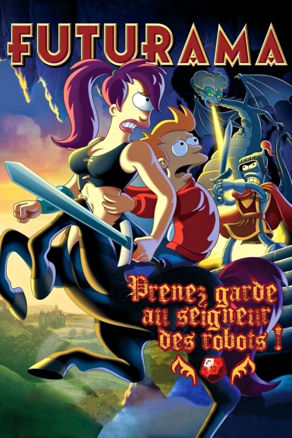 Affiche du film Futurama - Prenez garde au seigneur des robots !