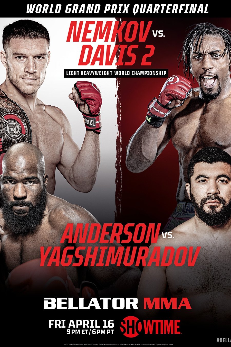 Affiche du film Bellator 257: Nemkov vs. Davis 2