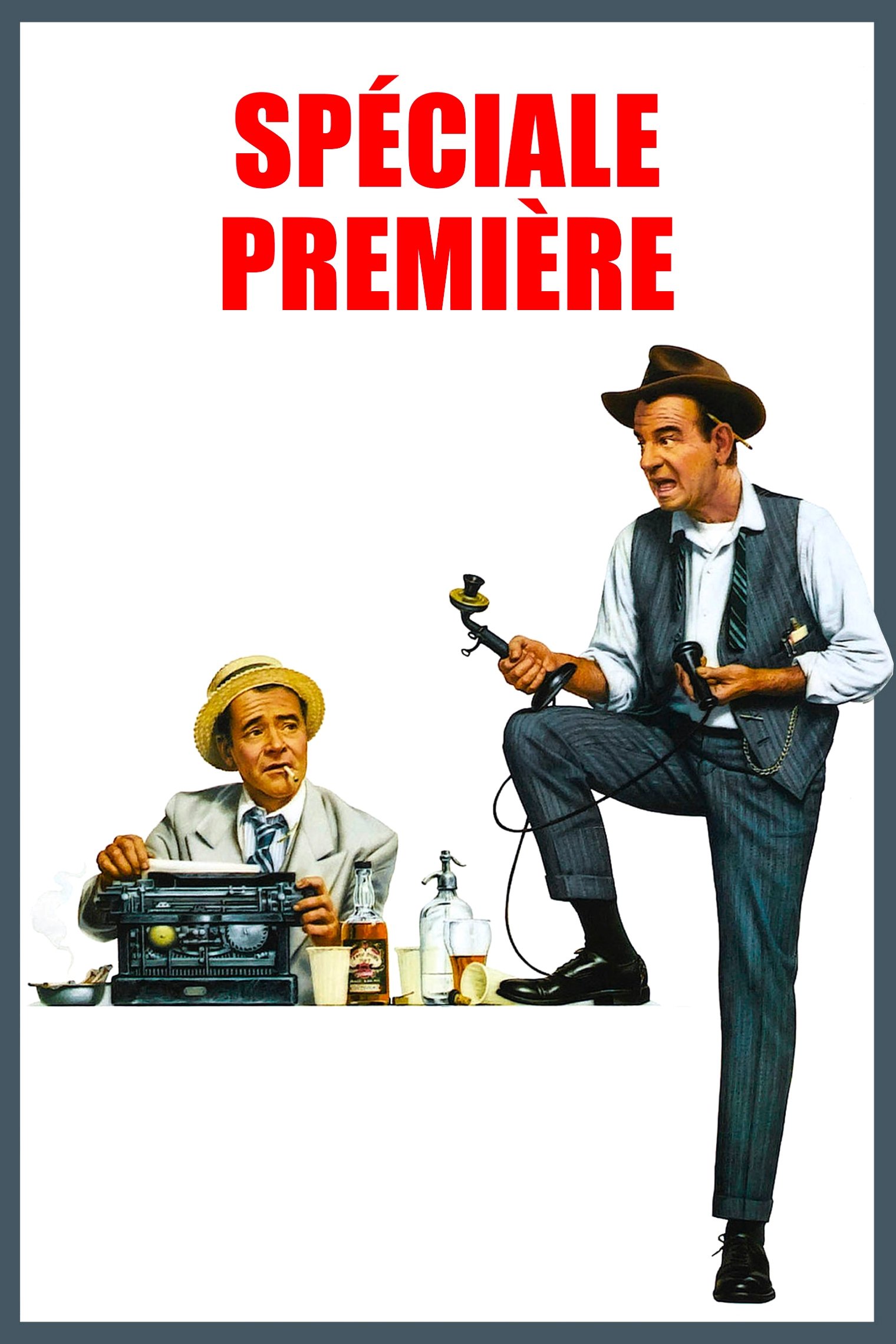 Affiche du film The Front Page