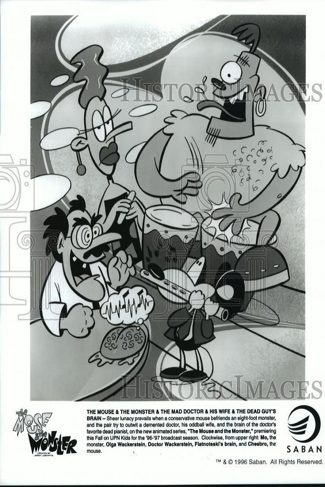 Poster de The Mouse and the Monster