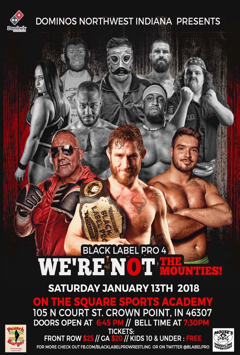 Poster de Black Label Pro 4: We're Not The Mounties