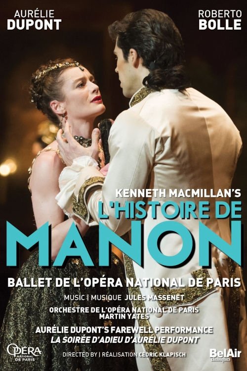 Poster de L'histoire de Manon, Ballet de l'Opéra National de Paris