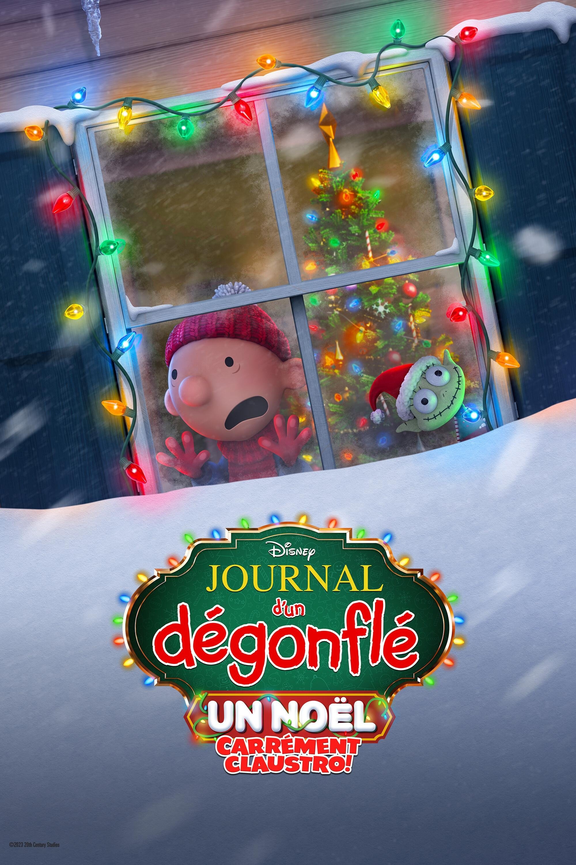 Affiche du film Journal d'un dégonflé : Un Noël carrément claustro !