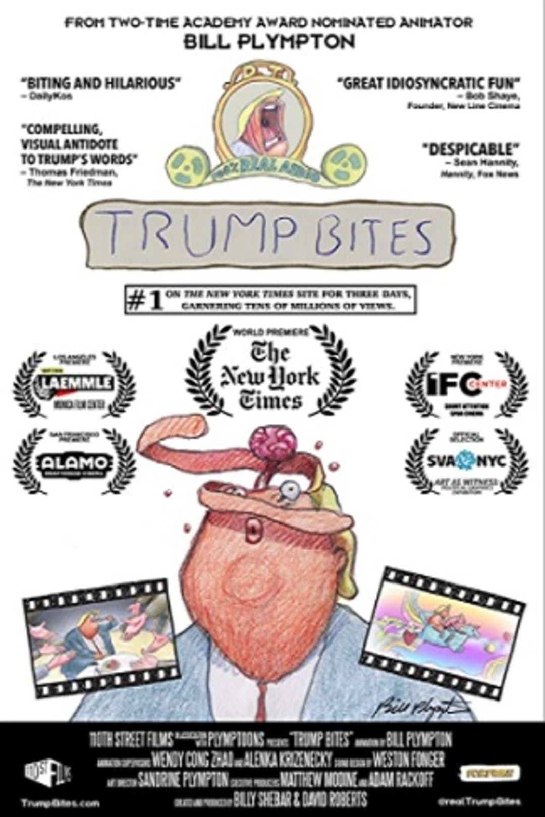 Poster de Trump Bites