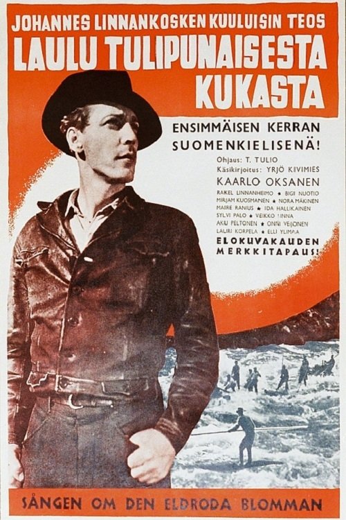Laulu tulipunaisesta kukasta Poster