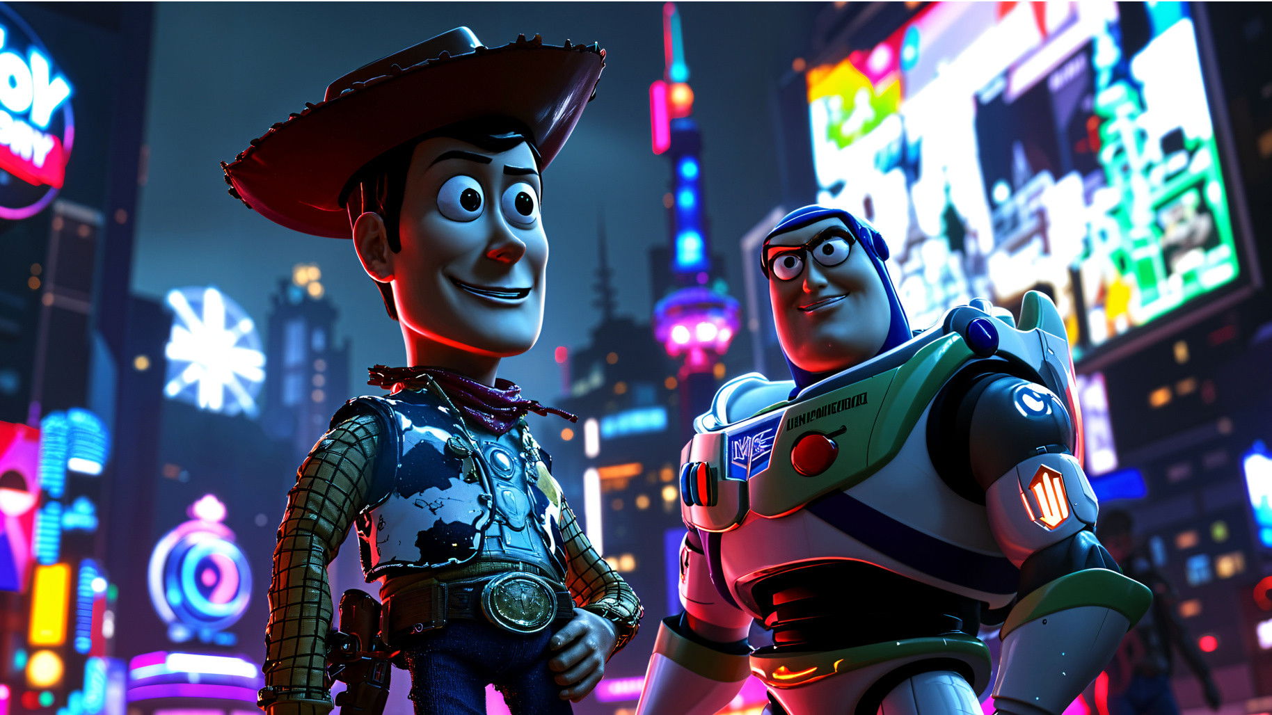 Woody Meets the Team/Buzz Cracks the Case