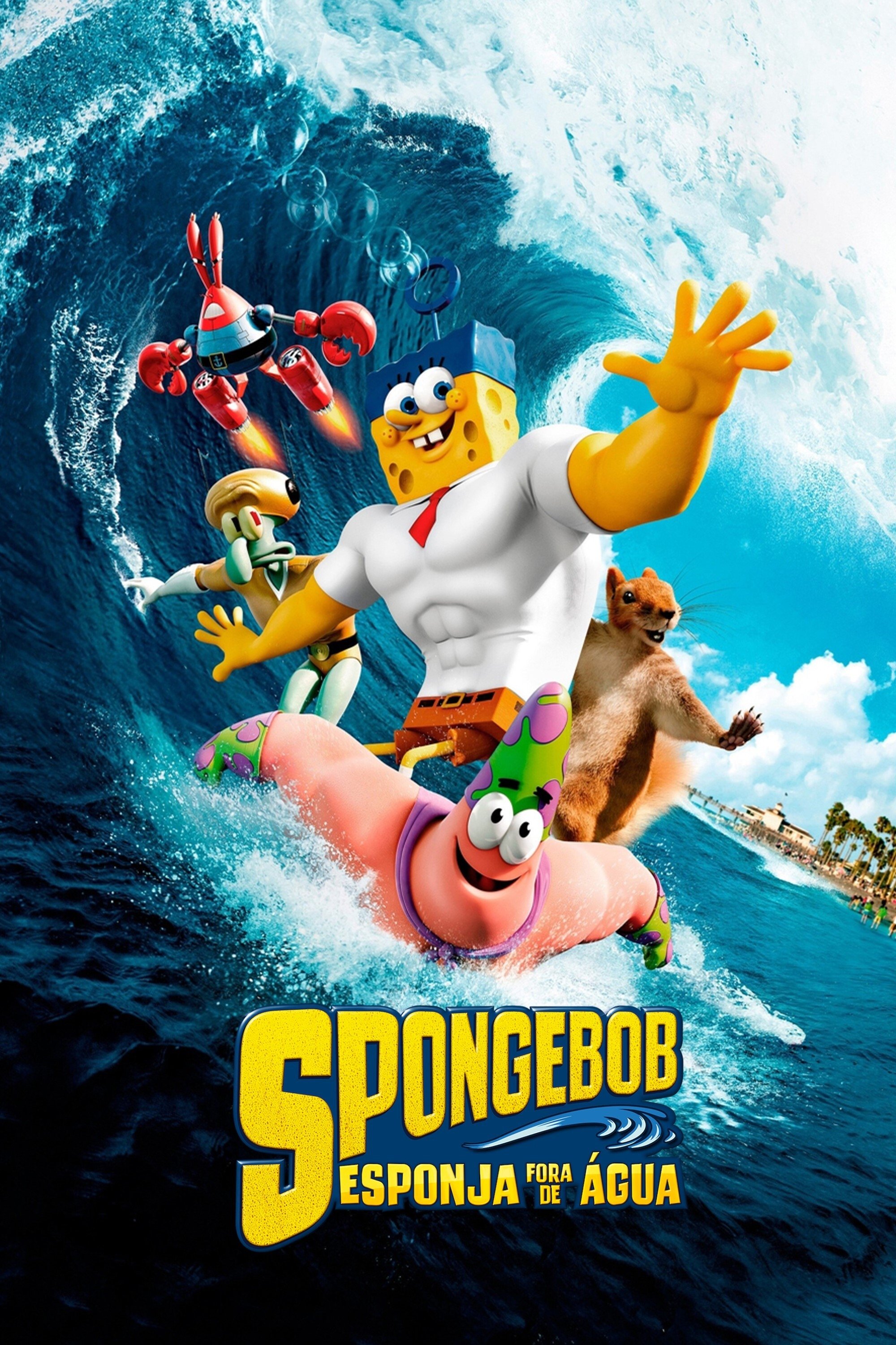 Poster de Bob Esponja: Um Herói Fora D'Água
