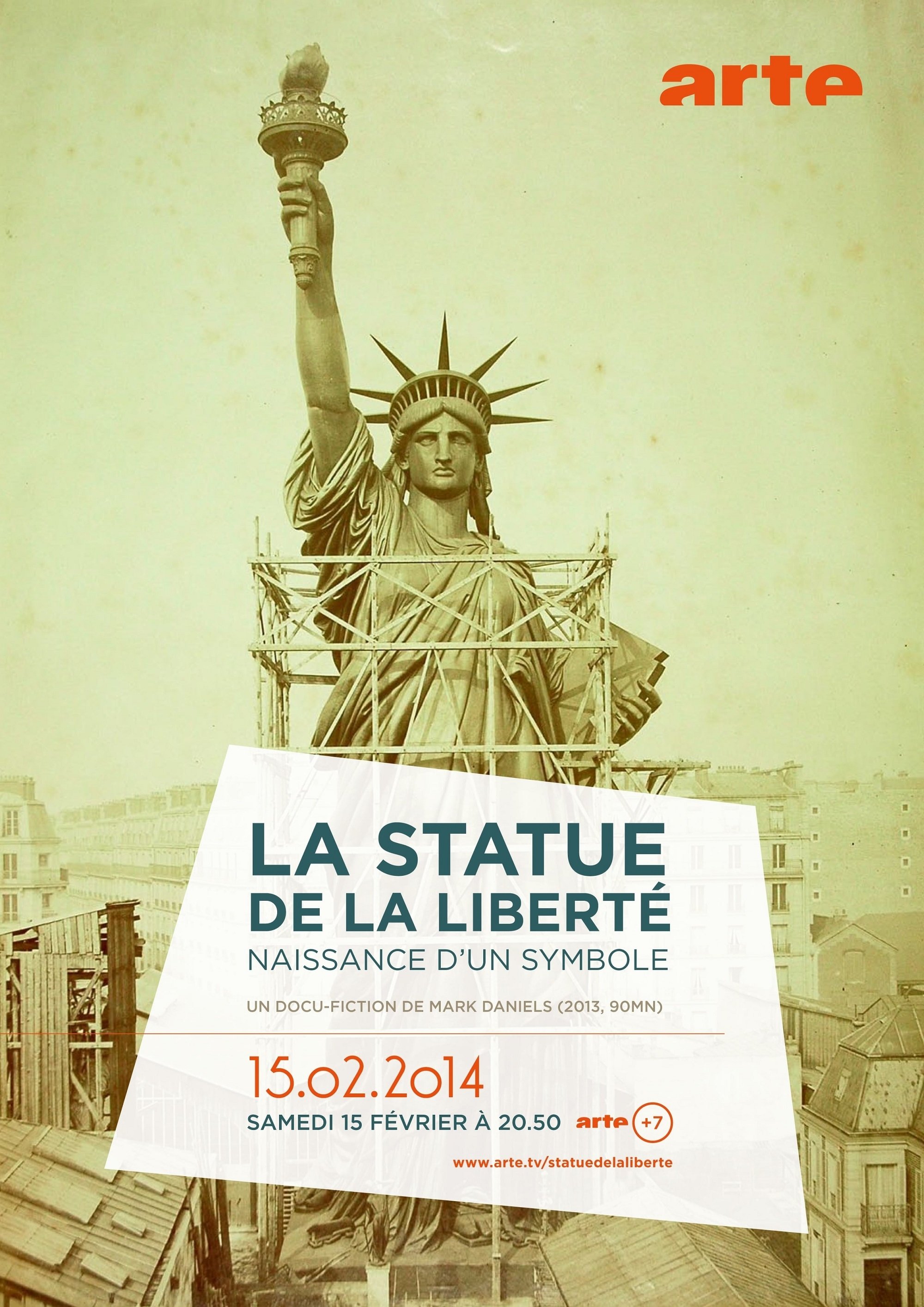 Poster de La Statue de la Liberté, naissance d'un symbole
