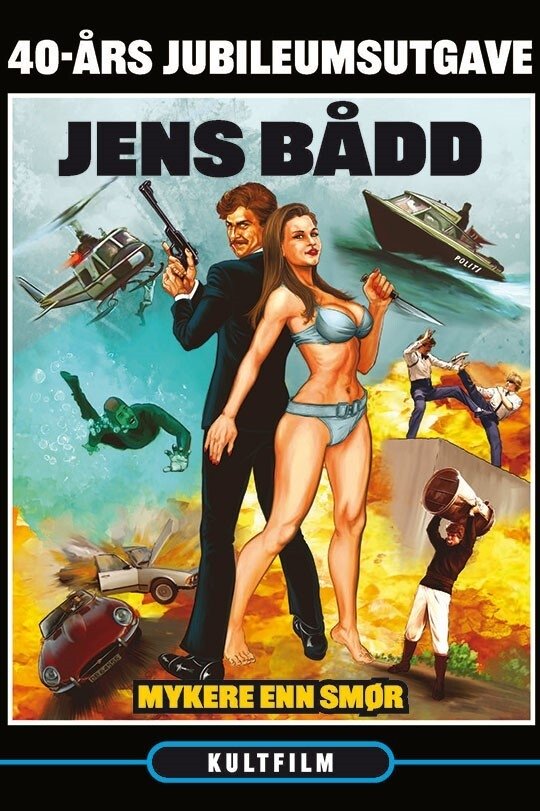Poster de Jens Bådd Agent 0017 - Mykere Enn Smør