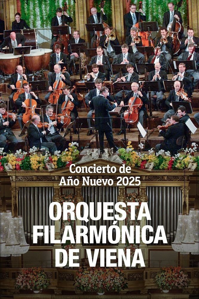 Poster de Neujahrskonzert der Wiener Philharmoniker 2025