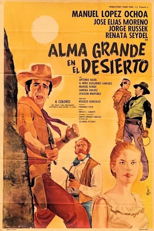 Poster de Alma Grande en el desierto