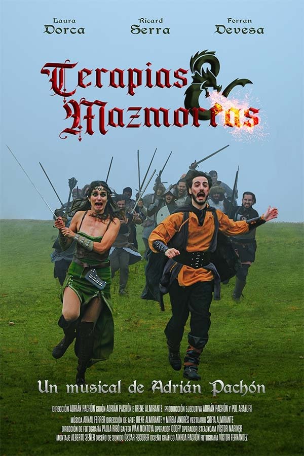 Poster de Terapias y Mazmorras