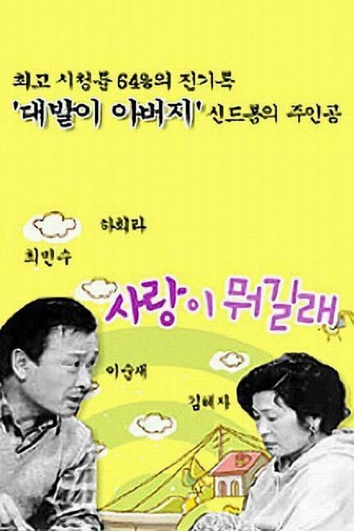 Poster de 사랑이 뭐길래